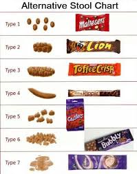 Bristol Stool Chart I Almost Never Want To Eat Chocolate