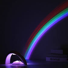 Led Colourful Rainbow Night Light Romantic Sky Rainbow Projector Lamp Room Decor For Sale Online