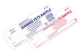 raffle tickets quality printing at