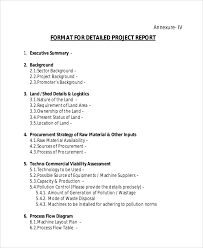 Sample Project Report 29 Examples In Pdf Word