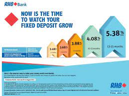 Depositors will enjoy up to 3% of return with maxfd3 fixed deposit account. Rhb Offers 5 38 Fd Rate