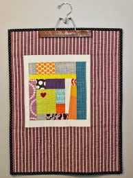 Bijou Lovely Improv Mini Quilt