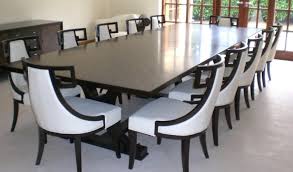 The size of dining room and table depend on several factors such as number of person to seat around the table, shape of the table etc. Art Deco Dining Table Shilou Furniture 10 Seater Dining Table 12 Person Dining Table Square Dining Tables