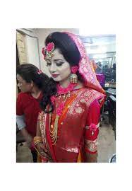 biye bazaar gorgeous bridal holud makeup