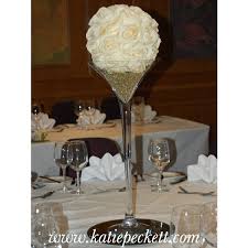 wedding flowers sheffield tall martini