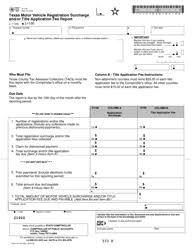 le application fee report texas