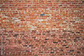 Red Brick Wall Texture Background