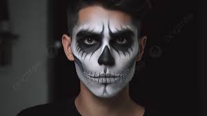 skeleton makeup background image