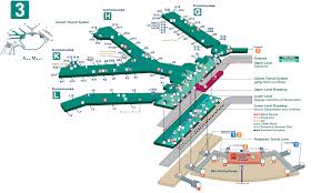 Chicago O Hare Airport Terminal 3 Map