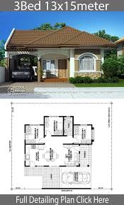 2 Bedroom Bungalow House Plans In The