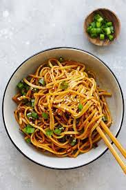Spicy Sichuan Style Cold Noodles gambar png