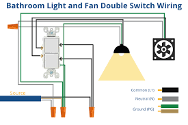 How To Wire Bathroom Fan And Light On