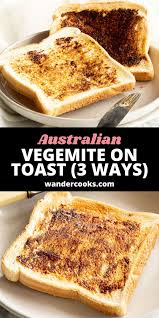 aussie vegemite on toast the right