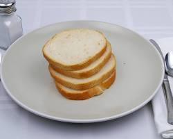 Gambar 4 slices French bread