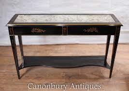 chinese black lacquer console table
