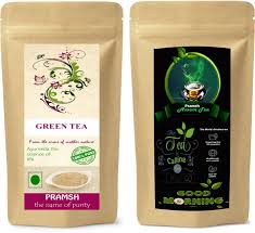 Pramsh Traders Green Tea 200gm Assam Tea 400gm With Diet