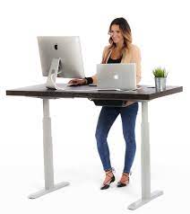 Given the fact that the desk has electrical components, at one some point, it's normal that you experience a hiccup. Executive Electric Deskriser Full Sized Electric Standing Desk A Motorized Desk That Can Fit Any Modern Office Switch From Sitting To Standing Throughout The Day With This Stand Up Desk