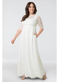 Showing 48 plus size wedding dresses with sleeves. Sweet Serenity Plus Size Wedding Gown David S Bridal