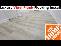install rigid core vinyl plank flooring