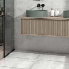 grey bathroom and kitchen floor tiles