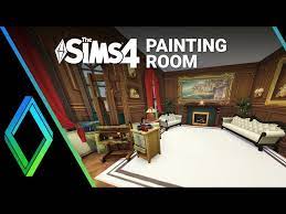 The Sims 4 Room Build Painting Room