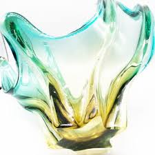 Vintage Murano Glass Vase 1960s For