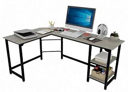The article dealt only with the most affordable and simple. Tumend L Shaped Desk Computer Desk Reversible Corner Desk With Shelves Space Saving Easy To Assemble Gaming Table Workspace Inspo