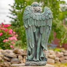 36 Tall Praying Magnesium Angel Statue