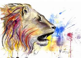 Lion S Roar Painting By Olga Soldatova