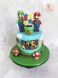 Nationwide shipping and guaranteed on time delivery. Super Mario Bros Birthday Cake Food Drinks Homemade Bakes On Carousell