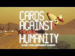 rec room cards against the end of