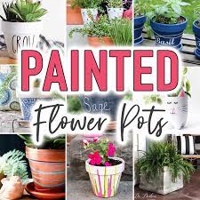 38 Amazing Flower Pot Painting Ideas
