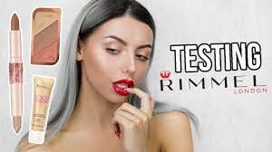 testing rimmel makeup full face first
