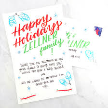 What To Write In Your Holiday Thank You Cards Punkpost