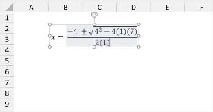 How To Insert An Equation In Excel