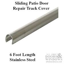 Exterior Sliding Door Track Glass