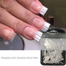 fibergl nail extension nail art