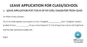 Ix application and letter writing   beta nfgaccountability com College Leave Application Letter