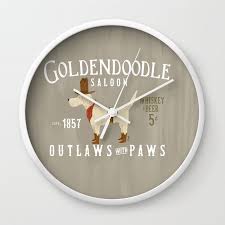 Goldendoodle Doodle Dog Saloon Western