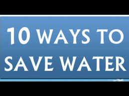 how to save water 5 lines on how to