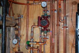 piping radiant heat mixing valve
