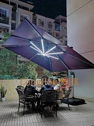 Roman Umbrella Aluminum