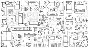 3 945 floor plan symbol vector images