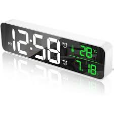 Digital Alarm Clock Wall Clock Morning