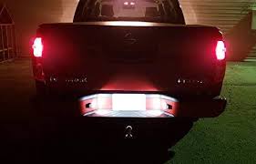 Nissan Titan Xterra Armada Frontier Navara Full Led License Plate Lights Ijdmtoy Com