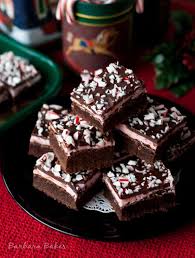 Do not use spray paint directly on the foam as the solvents in the paint will eat the foam. Peppermint Candy Cane Brownie Recipe Fudgy Brownies Barbara Bakes