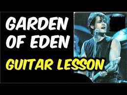 garden of eden guitar lesson john