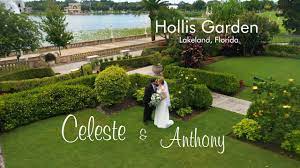 wedding by drone teaser hollis gardens