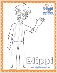 Blippi is here to help you learn colors with the color boxes video. Blippi Coloring Pages Macaroni Kid Ann Arbor