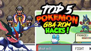 TOP 5 BEST POKEMON GBA ROM HACKS WITH DOWNLOAD LINKS - NOVEMBER 2017! -  YouTube
